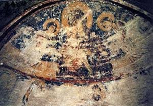 Affresco della Cripta di San Salvatore a Giurdignano